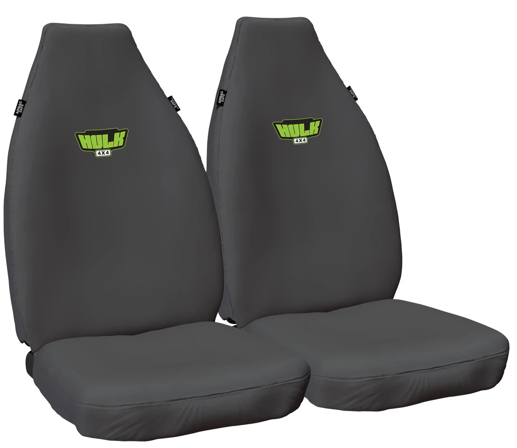 Hulk 4x4 Canvas Seat Covers Hilux 11/15> Dual & Extra Cab Fronts
