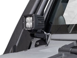 Jeep Wrangler JK/JKU Windshield Spot Light Brackets - by Front Runner