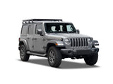 Jeep Wrangler JL 4 Door (2018-Current) Slimline II 1/2 Roof Rack w/Drop Down Table Kit / Tall - by Front Runner