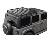 Jeep Wrangler JL 4 Door (2018-Current) Slimline II 1/2 Roof Rack w/Drop Down Table Kit / Tall - by Front Runner