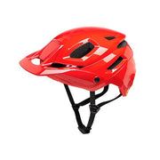 red mountain bike helmet adult