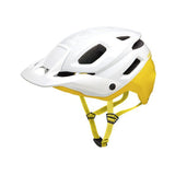 Mountain Bike Helmet - Adult - Yellow & White Colour