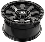 King Offroad Armor Wheels Gloss Black aftermarket Accessory