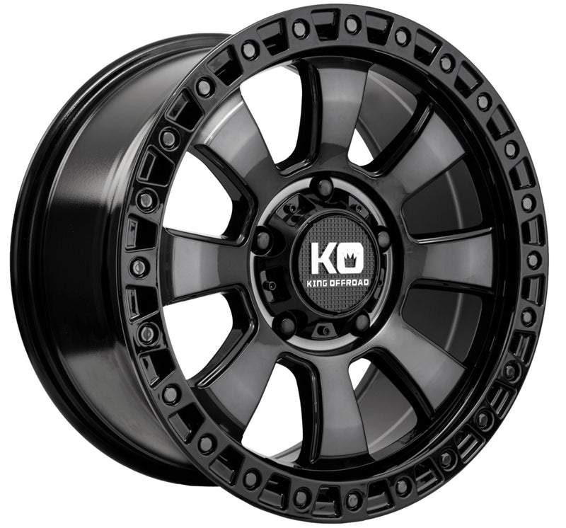King Offroad Armor Wheels Gloss Black aftermarket Accessory
