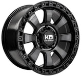 King Armor Wheels Rims Gloss Black With Black Tint