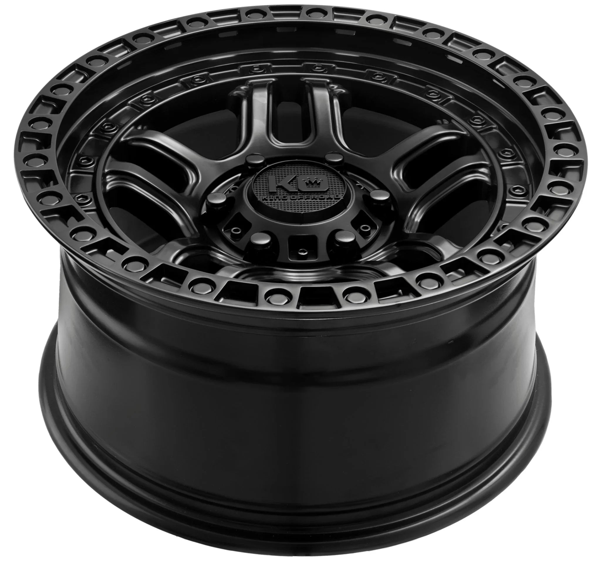 King OffRoad Wheels Barrett Satin Black Rims – Brixton 4x4