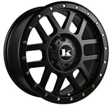 King Tremor Wheels Satin Black 16 Inch