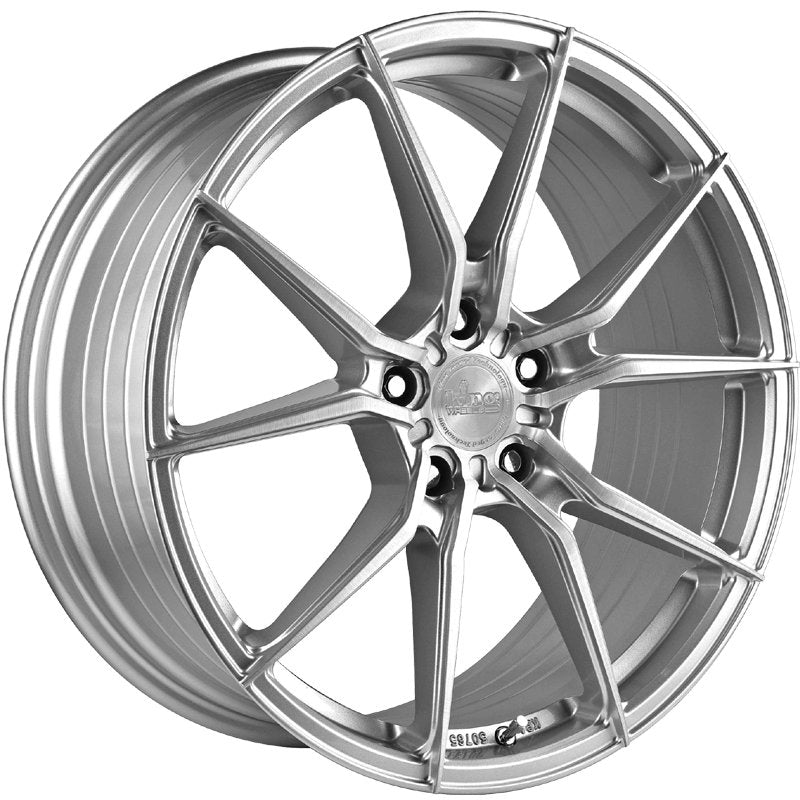 King Venom Wheel Silver Brushed