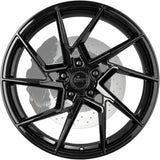 King Vortex Wheels 20 inch Gloss Black
