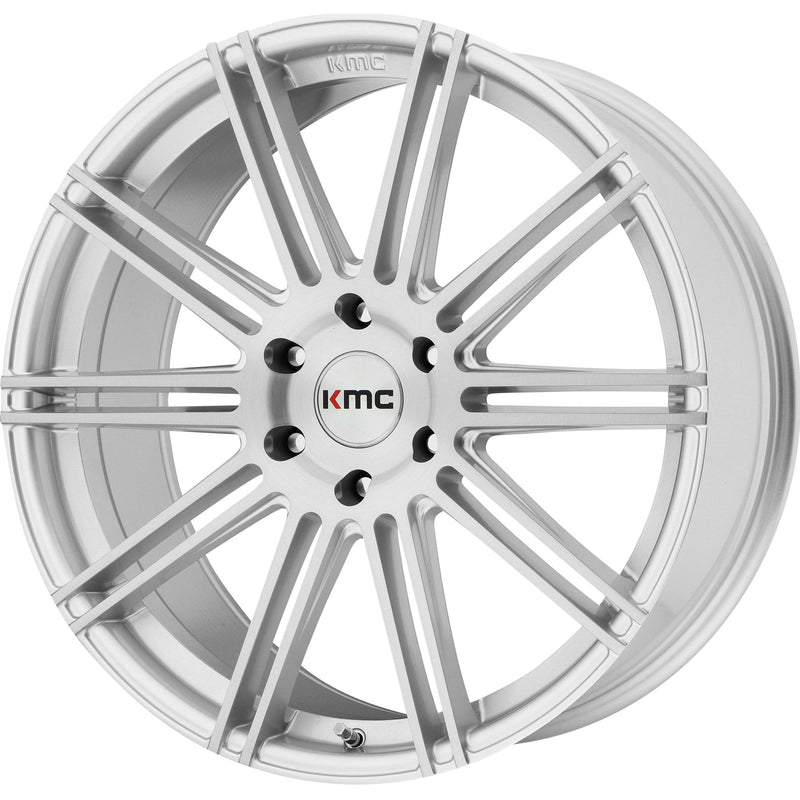 KMC KM707 Wheels in Brushed Silver