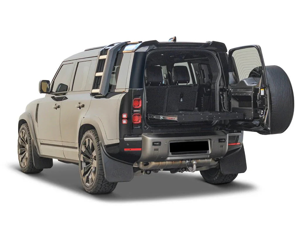 Land Rover Defender Trunk View Land Rover New Defender 110 (L663) Cargo Slide - by Front Runner ...
