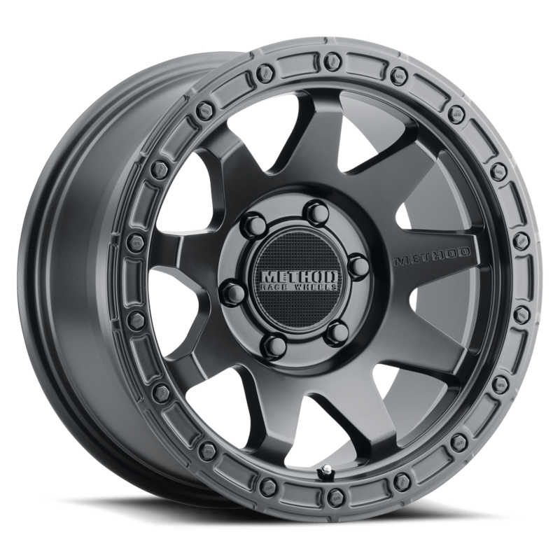 Method Wheels 317 matte black 1 17x8.5   5x150   0x4.75"