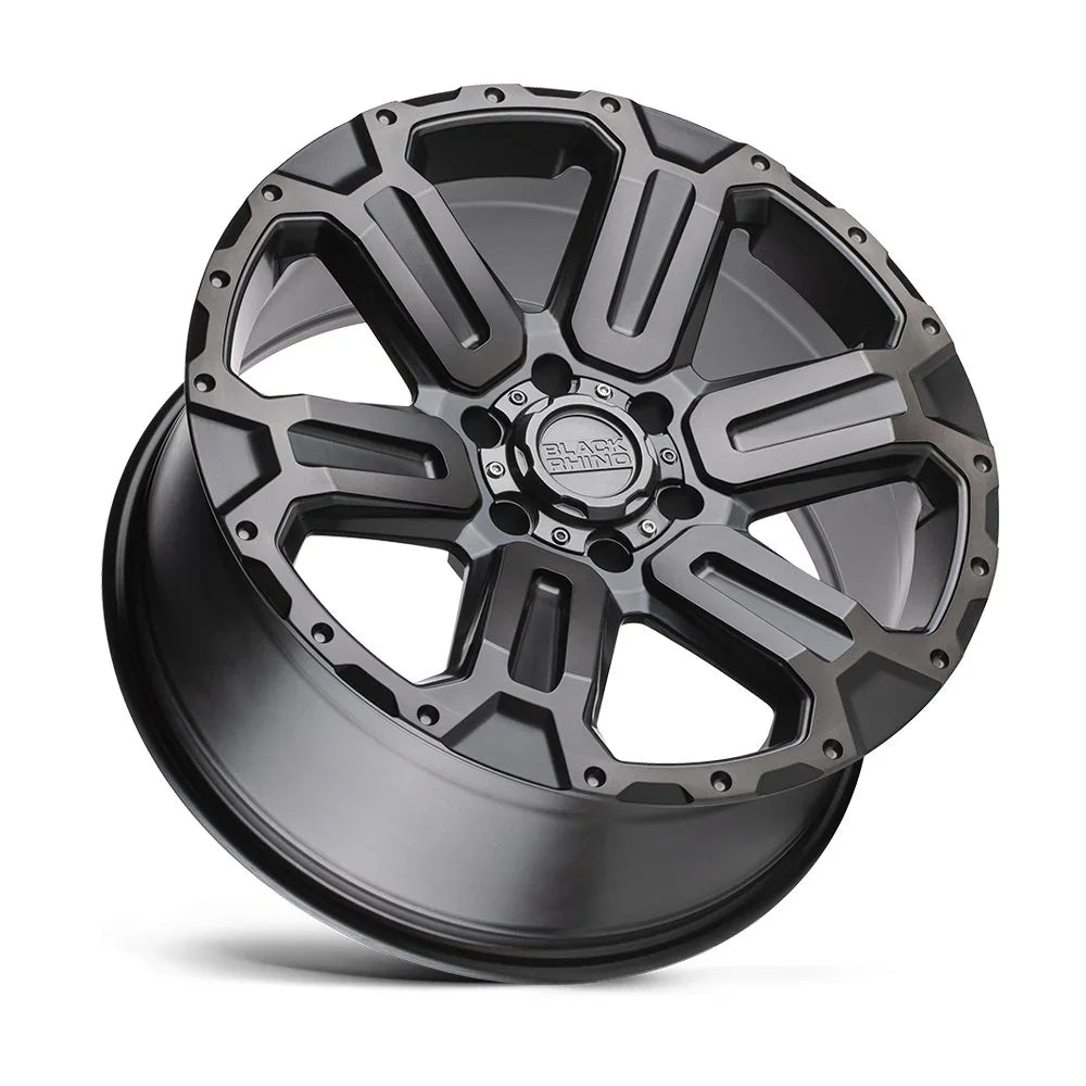 Next Gen Ford Ranger Wheel & Tyre Package - Black Rhino Wanaka & Falke ...
