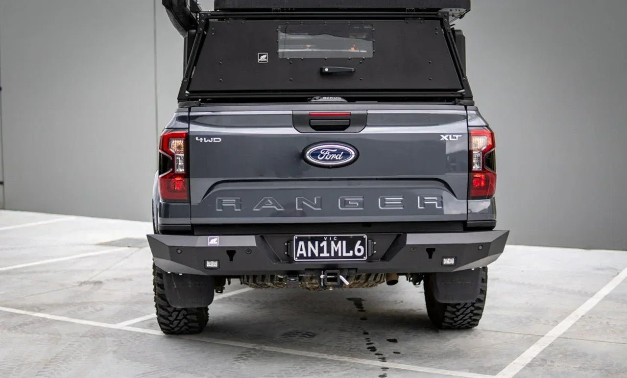 Ford Ranger Rear Security Offroad Animal Rear Protection Bumper for Next Gen Ford Ranger 2022 ...