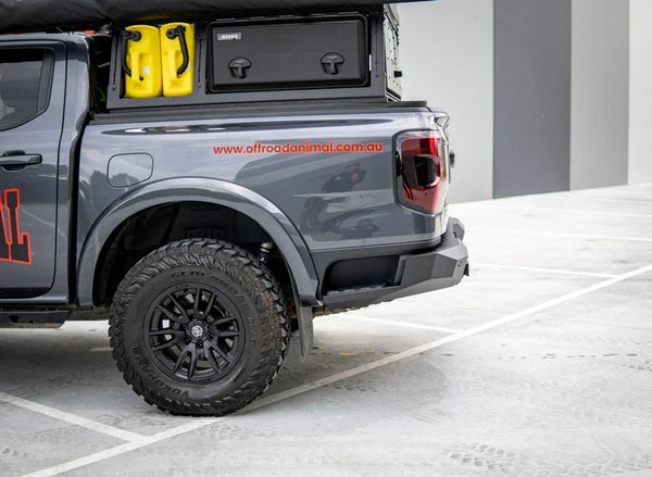 Ford Ranger Rear Protection Offroad Animal Rear Protection Bumper for Next Gen Ford Ranger 2022 ...
