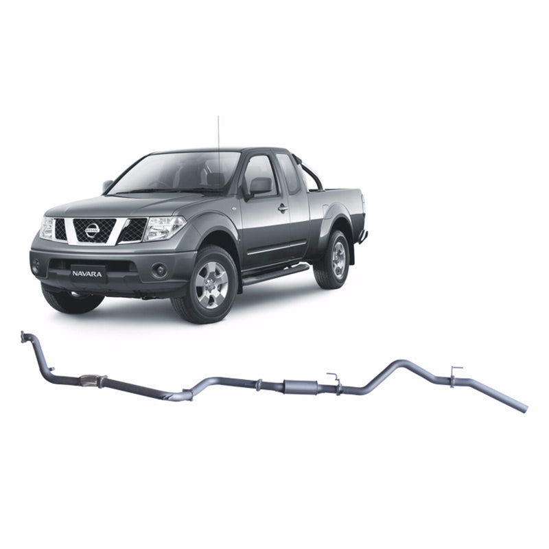 Redback Extreme Duty Exhaust with Resonator for Nissan Navara D40 2.5L (01/2007 - 2015)