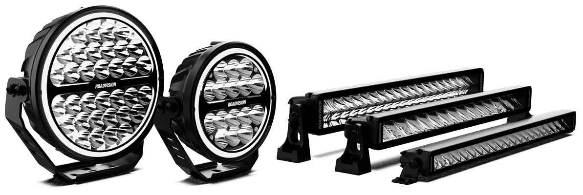 Roadvision 13 inch S52 Stealth LED Lightbar Projector Beam