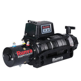 Runva Winch 11XP Premium 12V with Synthetic Rope 11000lb 4900kg
