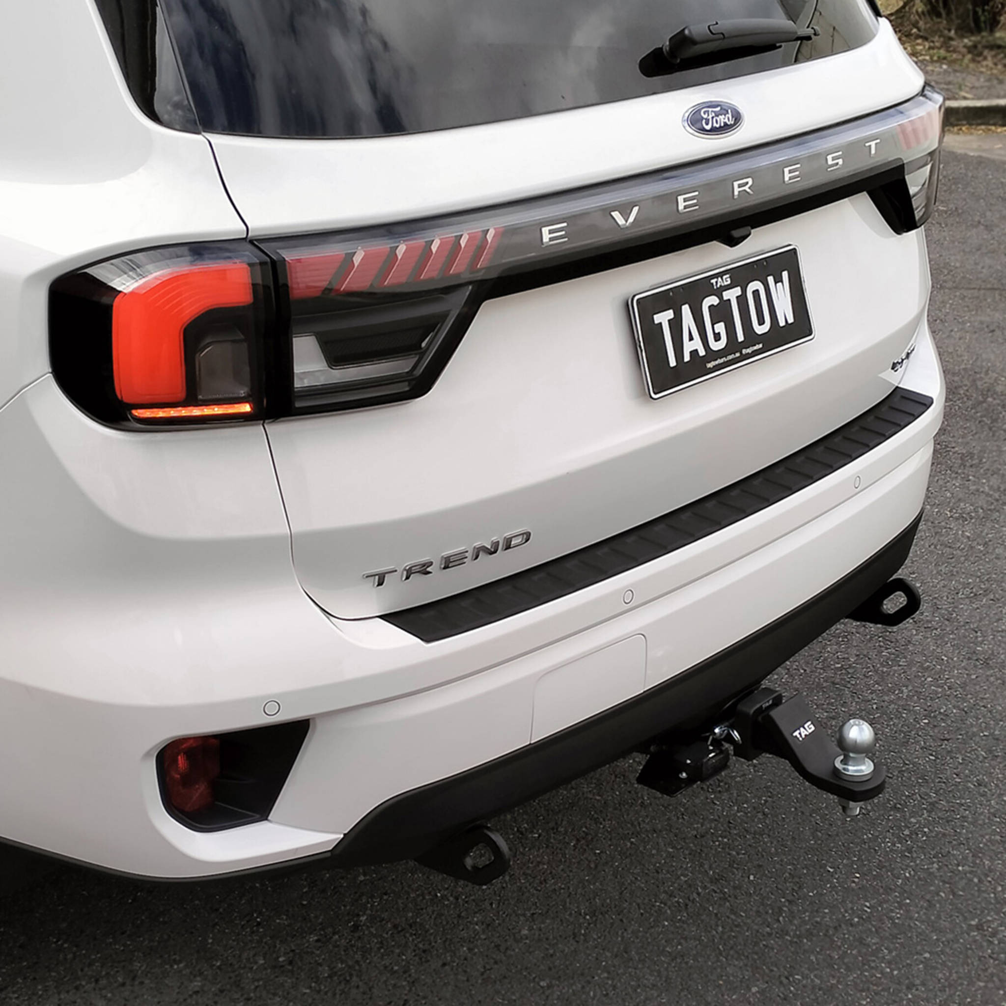 next gen ford everest towbar recovery