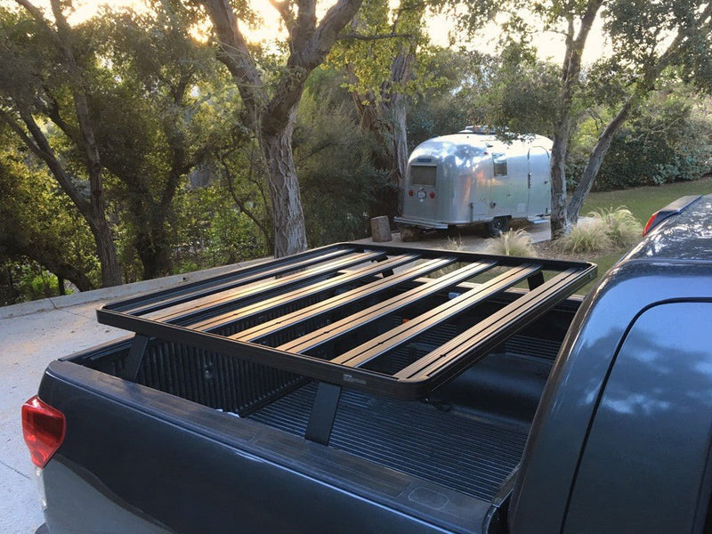 Toyota Tundra Crew Max Ute (2007-Current) Slimline II Load Bed Rack Kit - by Front Runner