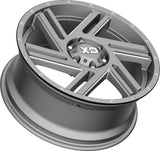 XD835 by KMC Satin Grey Milled Wheel