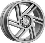 XD835 by KMC Satin Grey Milled Wheel